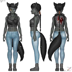FaeWolf Charsheet Casual