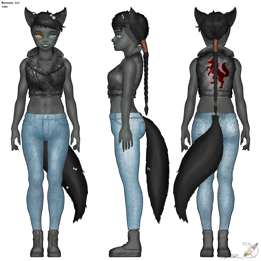 FaeWolf Charsheet Casual
