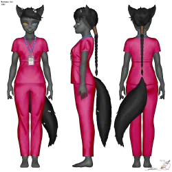 FaeWolf Charsheet Scrubs